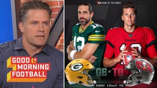 GMFB | Packers-Buccaneers battle to remain undefeated; Aaron Rodgers vs. Tom Brady - Kyle Brandt