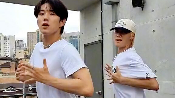 【TikTok】p1harmony อัปเดตอินแทก-จงซ็อบ SEVENTEEN-HOT Challenge｜วันนี้ฮอตสุดๆ ฮอตมาก