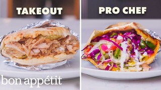 Perfect Shawarma: Takeout vs Pro Chef | Taking on Takeout | Bon Appétit