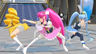 【mmdプリキュア】ハピネスチャージプリキュアでいーあるふぁんくらぶ