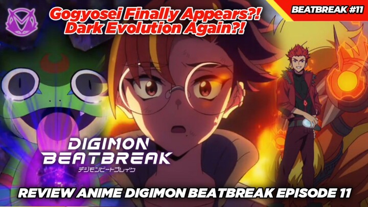 Kaito Gogyosei Api! Tokeknya Dark Evo?! Review Anime Digimon Beatbreak Episode 11!