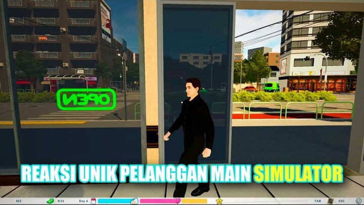 Reaksi Unik Pelanggan Main Simulator