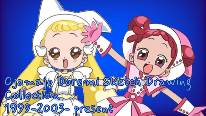 Ojamajo Doremi Sketch Drawing Collection (Old)