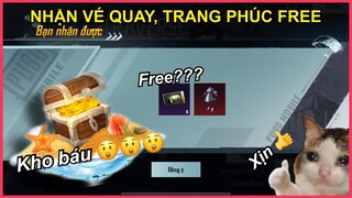 NHẬN TRANG PHỤC, VÉ QUAY HÒM ĐỒ FREE VÀ NHIỀU QUÁ KHÁC TỪ SỰ KIỆN TÌM KHO BÁU || PUBG MOBILE