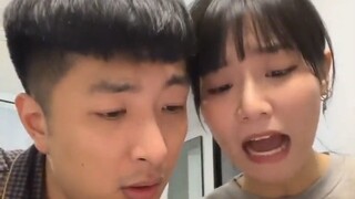 How many people were deleted from the video? #couple# funny