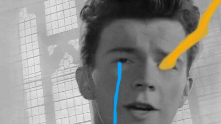 Rick Astley won't believe in you anymore