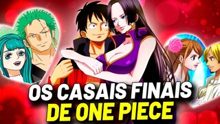 OS CASAIS QUE ACONTECERÃO NO FINAL DE ONE PIECE!