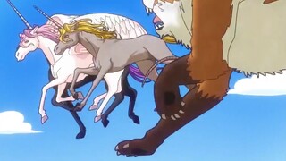 Sử tử mà cũng đòi học bay cùng kỳ lân sao thật vô lí - #anime