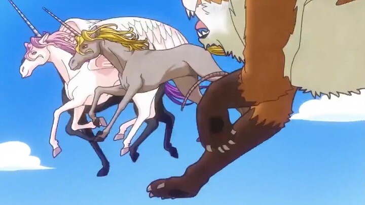 Sử tử mà cũng đòi học bay cùng kỳ lân sao thật vô lí - #anime