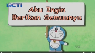 Doraemon "Aku ingin berikan semuanya"