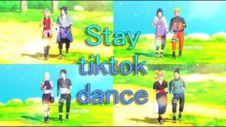 Stay tiktok dance【NARUTO MMD】NARUHINA*SASUSAKU*SAIINO