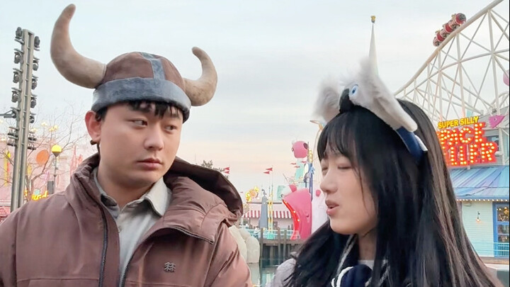 Why is this girl filming me?