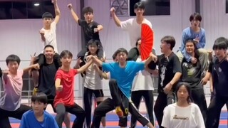 It is said that every martial arts student must take a photo