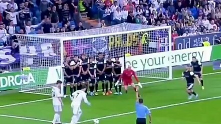 Đôi mắt của thủ môn sẽ cho bạn thấy sức mạnh của Cristiano Ronaldo.