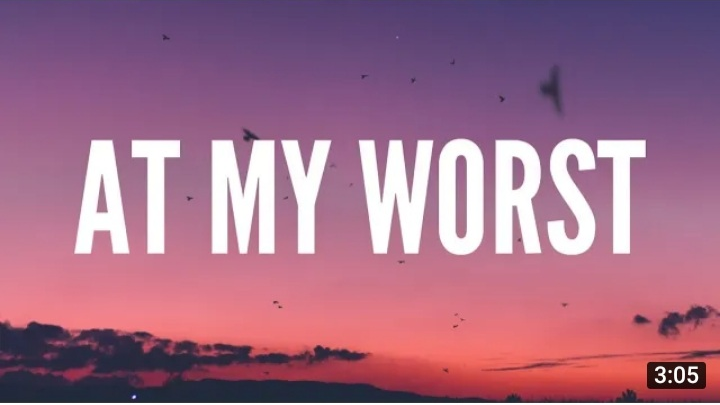 At My Worst (Lyrics)