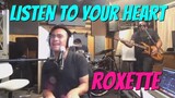 LISTEN TO YOUR HEART - Roxette (Cover by Bryan Magsayo Feat. BAI Band - Online Request)