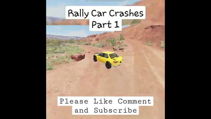Rally Car Crash Part 1 #games #gameplay #shorts