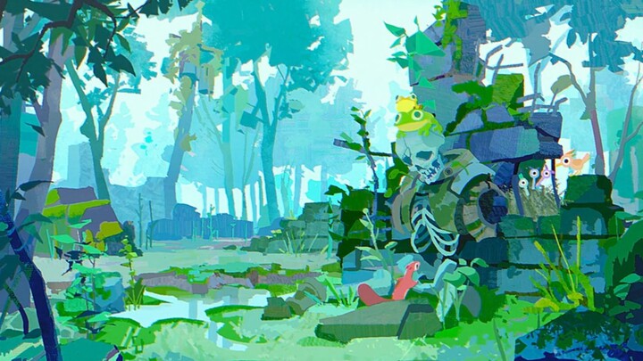 【فيلم قصير أنمي لطلاب كلية كالارتس】 الجثث والحيوانات الصغيرة بعد الحرب