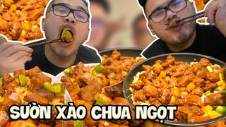 CÁCH LÀM SƯỜN CHIÊN XÀO CHUA NGỌT NGON NHỨC NÁCH TẠI NHÀ