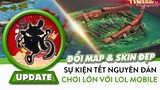 Onmyoji Arena chơi lớn, Update đồ họa Map và skin siêu đẹp, phủ đầu LOL Mobile Tốc Chiến