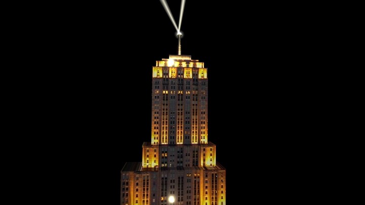 Palmolive Tower in Chicago, Illinois.