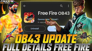 Free Fire OB43 Update Release Date And All Confirm Changes