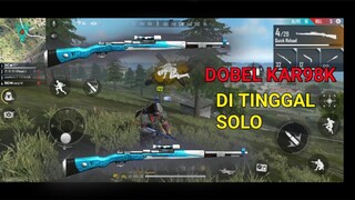 DOBEL KAR98K DI TINGGAL SOLO - GARENA FREE FIRE INDONESIA