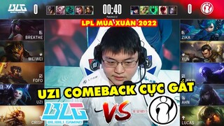 [LPL 2022] Highlight BLG vs IG Full: Uzi comeback cực gắt | Bilibili Gaming vs Invictus Gaming