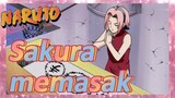 Sakura memasak