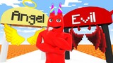 Monster School: Destiny Run Challenge - Ban Ban Choose Angel or Evil | Minecraft Animation