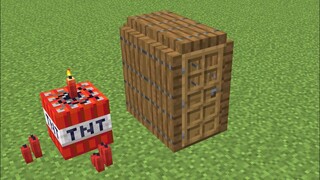 how to make smallest house in minecraft