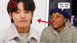 JUNGKOOK AND TAEHYUNG GET ME EVERYTIME!! (BTS TRY NOT TO LAUGH CHALLENGE)