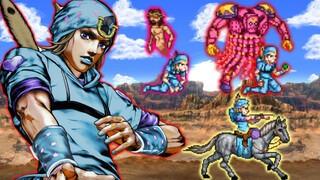 【MUGEN】Versi terbaru dari animasi full skill Jonny Joestar (dengan download karakter)
