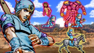 【MUGEN】Versi terbaru dari animasi full skill Jonny Joestar (dengan download karakter)