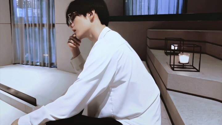 【Chu Kha Vũ】Áo sơ mi trắng nhảy Clsr phiên bản phòng tập