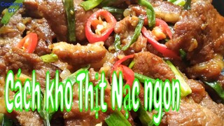 Cách làm món THỊT NẠC DĂM KHO TIÊU mềm thơm đậm đà #Thịtkhotiêu #Thịtnạckho