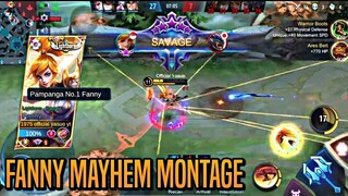 FANNY MAYHEM MONTAGE | LIGHTNING SPEED CABLES | MLBB