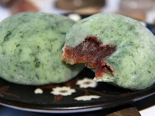 การทำไดฟุกุใบอ้ายเฉ่า | Yomogi Daifuku Making 🍡🌿