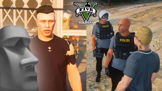 CARA MASUK TRICKSTER 🗿 DITILANG POLISI - FUNNY MOMENT - GTA V ROLEPLAY