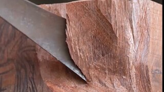 用木头雕刻 火影忍者 自来也