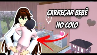 COMO CARREGAR BEBÊ 👶🏻- Tutorial SIMPLES 🌺 SAKURA SCHOOL SIMULATOR 🌺