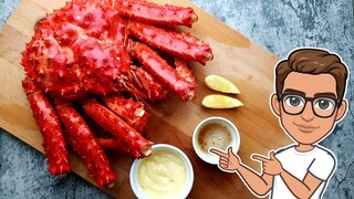 Alaska King Crab Recipe | Classic King Crab | How to Cook Alaska King Crab