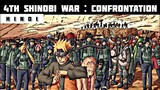Naruto Shippuden Explained in Hindi | 4th Shinobi War : Confrontation Recap in Hindi | Sora Senju