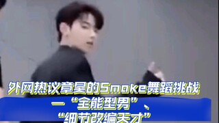 【全能型爱豆|外网评论|章昊】外网热议章昊的Smoke舞蹈挑战—“全能型男”、“细节改编天才”