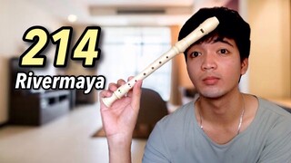 RIVERMAYA - 214 Recorder Flute Easy Letter Notes / Flute Chords