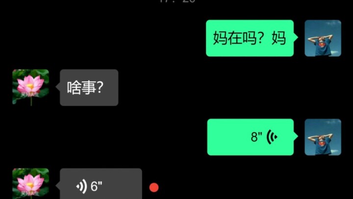 This is the first time I see someone calling his mom "Lao Tie"