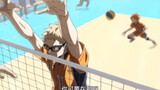 [Volleyball Boy] But this guy is really good at blocking.