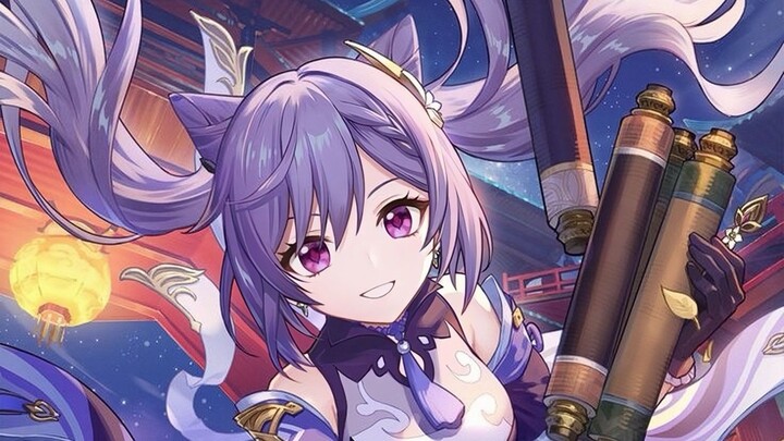Genshin Impact INDO - Pembahasan Keqing Electro Five Star mengenai Artifact dan Skill + Gameplay