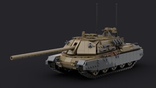 【乐高MOC】WOT I系十级坦歼 弥诺陶洛斯