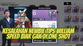 KESALAHAN NEWBIE TIPS WILLIAM SPEED BIAR GAK DI ONE SHOOT 🍀 BLACK CLOVER MOBILE